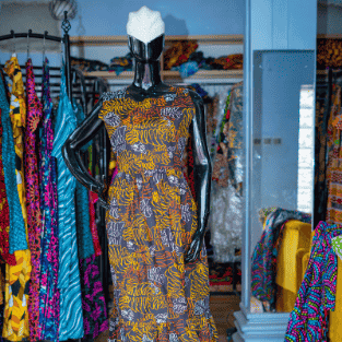 Ankara Long Gown image 1